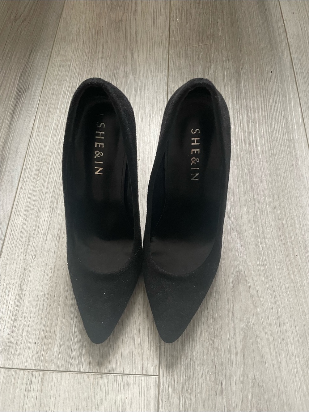SHEIN Black Pointed Toe Women’s Heels Size:6